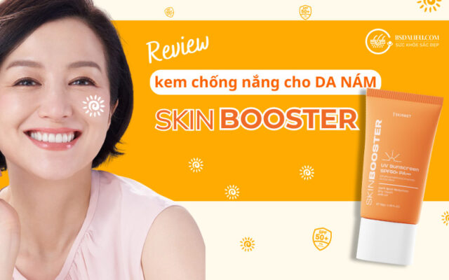 Review kem chống nắng Skinbooster