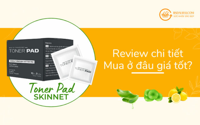 Review toner pad SkinNet